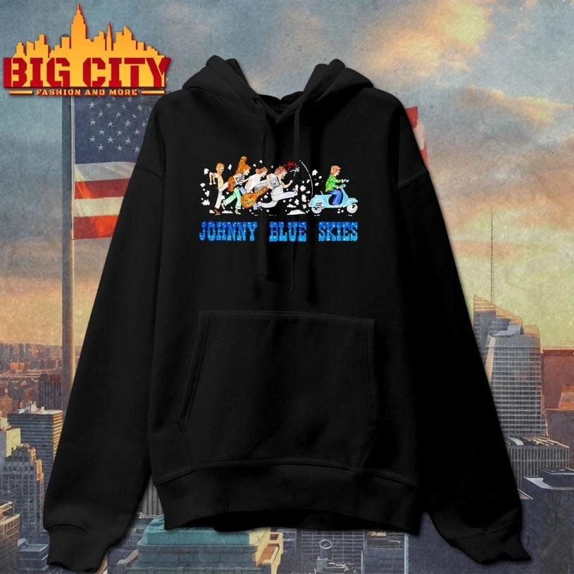 Sturgill Simpson Scooter Johnny Blue Skies shirt
