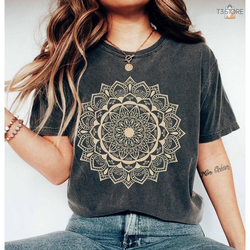 Subtle Anti Fascist FDT Mandala Political t shirt, 8647 Fuck Trump Fascism sweatshirt, hoodie Pro Choice TShirt, Feminist...