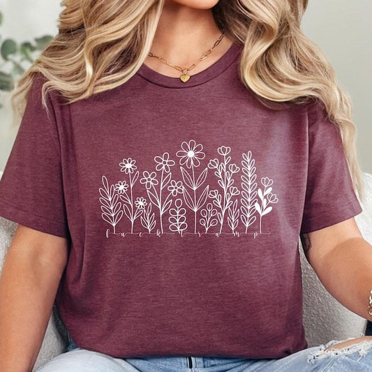 Subtle Trump Flower Shirt, Political Shirt, FDT Shirt, Social Justice, Funny FDT Hoodie, Sweatshirt | WearSparks.com