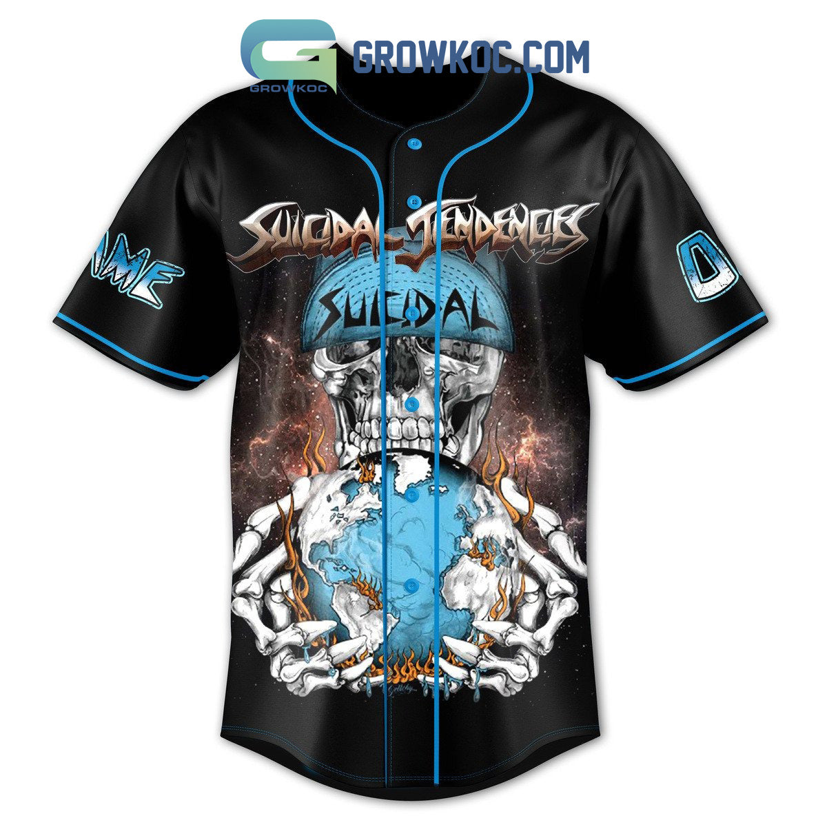 Suicidal Tendencies You Can’t Bring Me Down Personalized Baseball Jersey