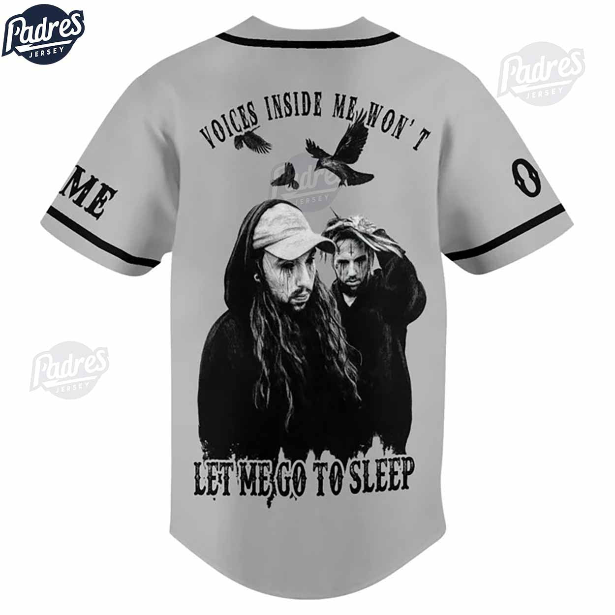 Suicideboys Custom Grey Baseball Jersey Online - Padres Jersey Oasis: Elevate Your Baseball Style Game... (Image 3)