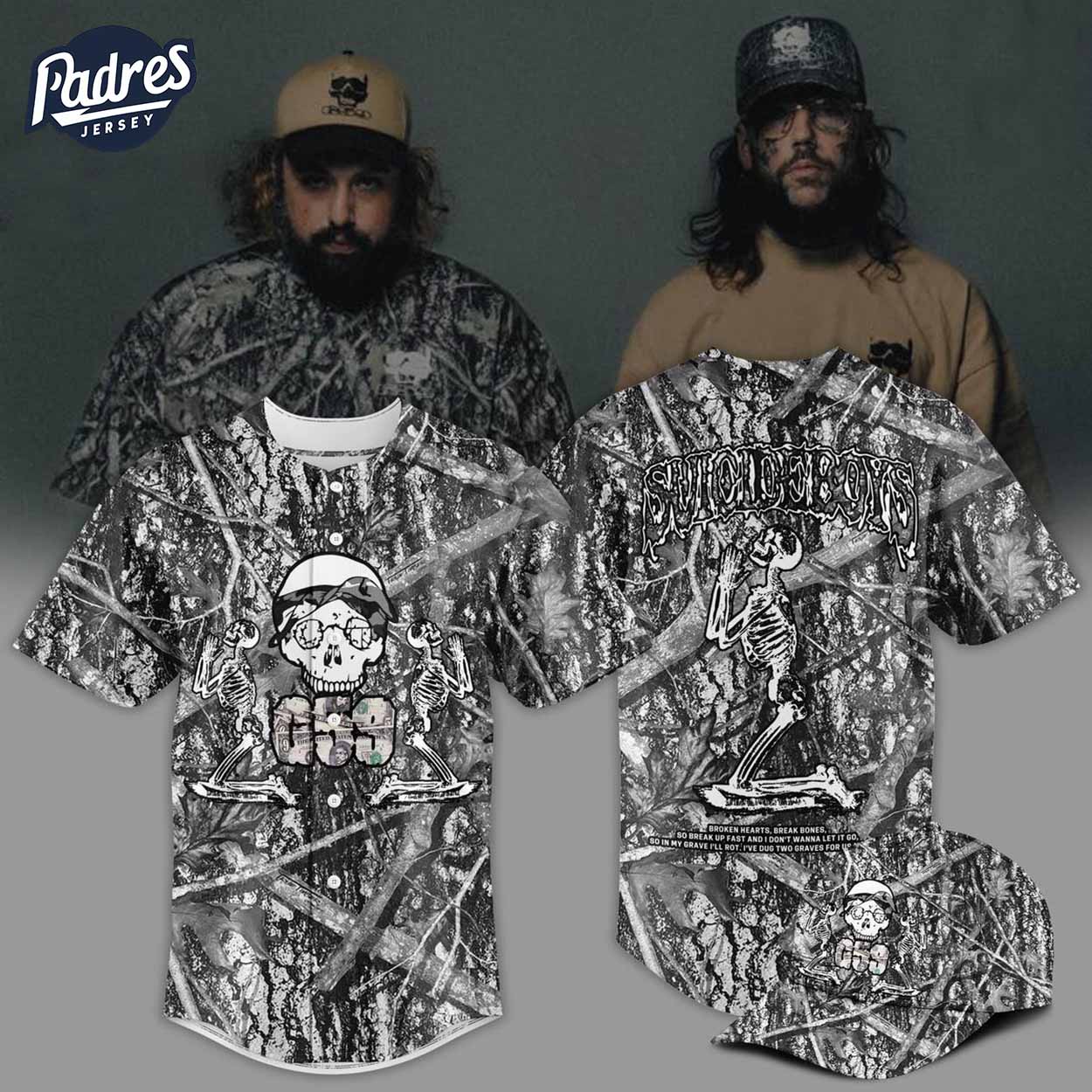 Suicideboys Grey59 Camo Baseball Jersey Style - Padres Jersey Oasis: Elevate Your Baseball Style Game T-Shirts, Hoodie,...