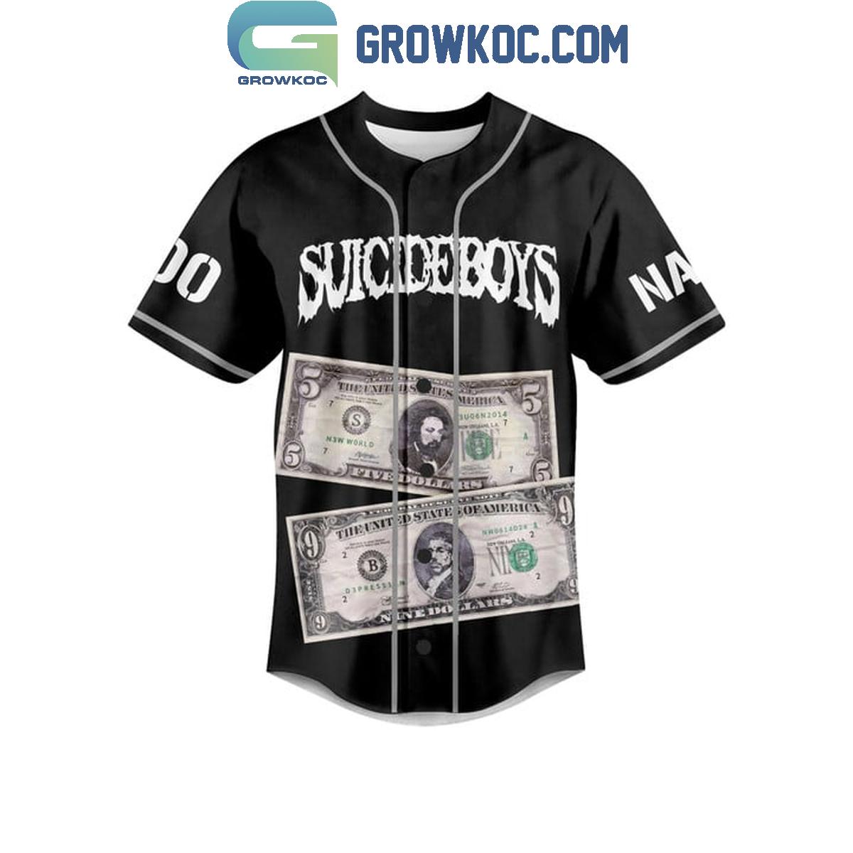Suicideboys New World Depression Fan Personalized Baseball Jersey