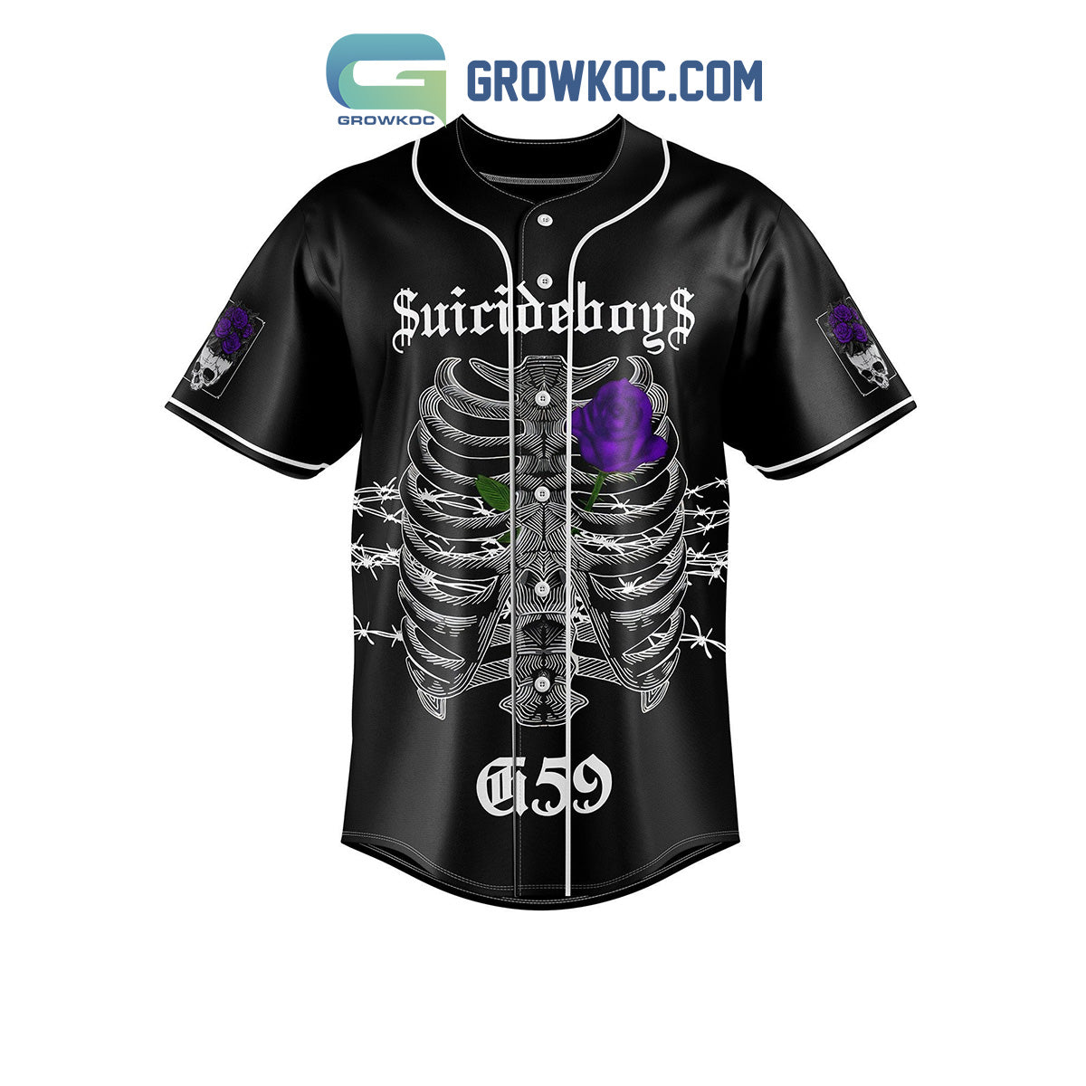 Suicideboys Reason I Keep On Shrugging Blunt Is Cashed Let’s Keep ‘Em Coming Baseball Jersey