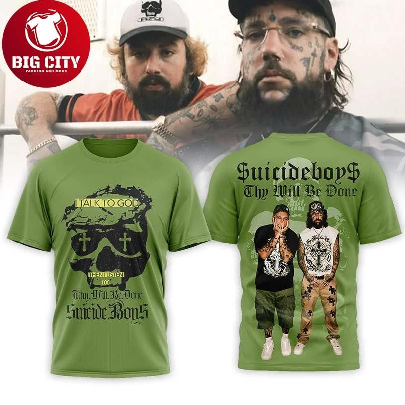 Suicideboys Thy Will Be Done Graphic Two Sided Shirt