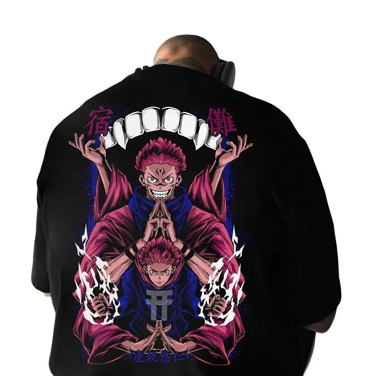 Sukuna Tshirt, Jujutsu Kai-sen Anime TShirt, Best Anime Hoodie, Gift For Anime Lovers, Gift For Him, Gift For Her Cotton...