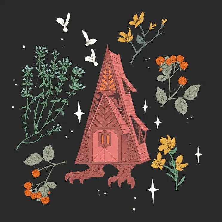 Summer Baba Yaga 8x8 inch art print T-Shirts, Hoodie, Sweatshirt | WearSparks.com