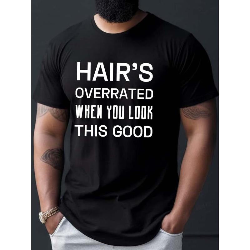Summer Essential Men's Casual Short Sleeve Print Tee Top