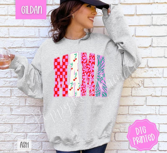 Summer Mama Sweatshirt, Preppy Mom Sweatshirt T-Shirts, Hoodie | WearSparks.com