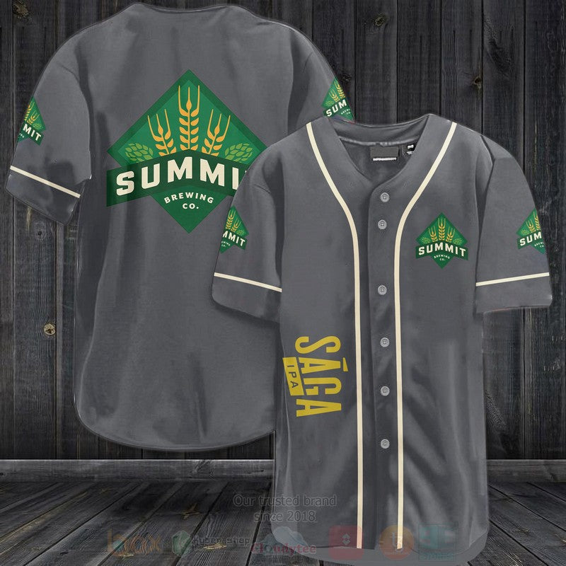 FASHION Summit Saga Ipa Beer Baseball Jerseys Botton Shirt