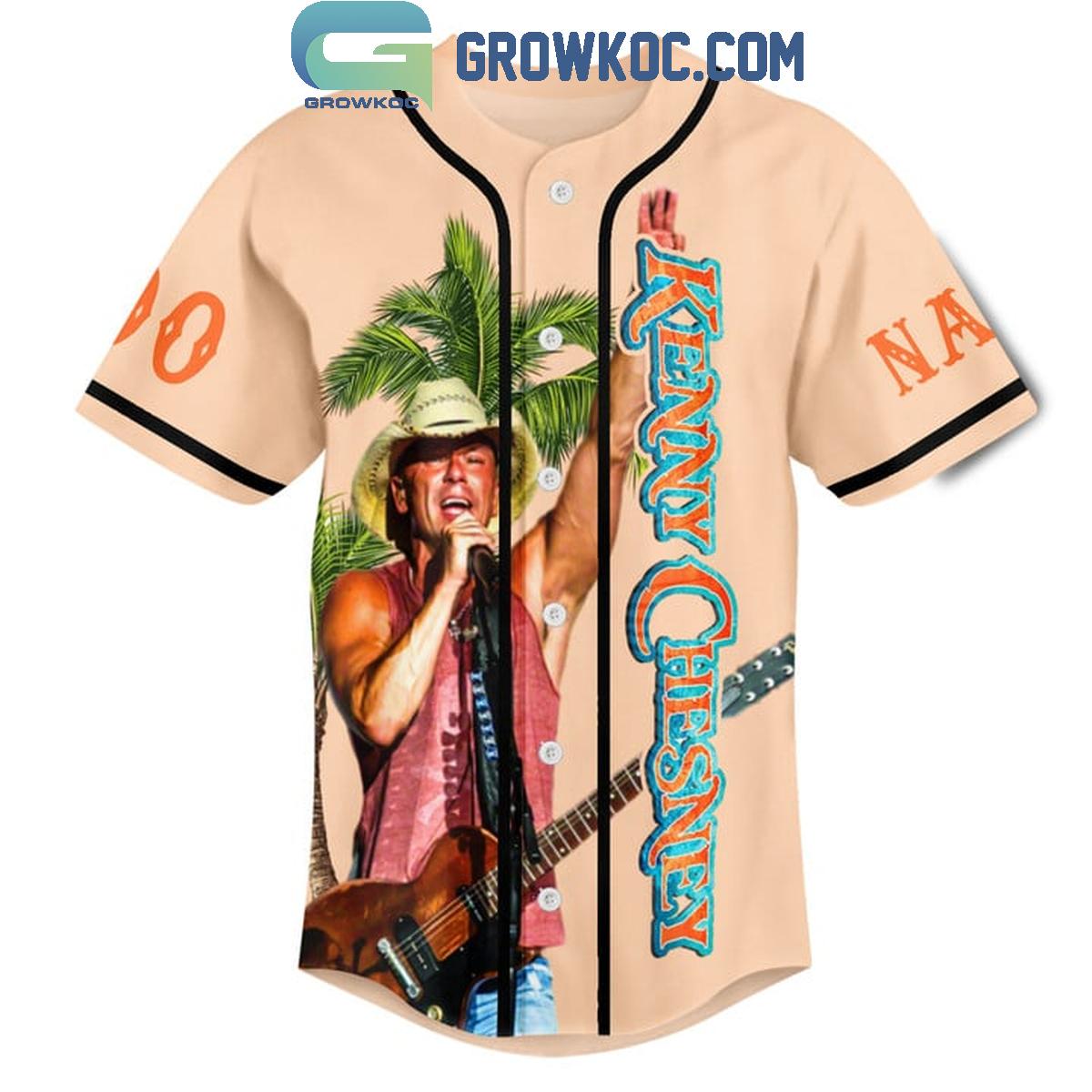 Sun Goes Down 2024 Tour Kenny Chesney Fan Personalized Baseball Jersey