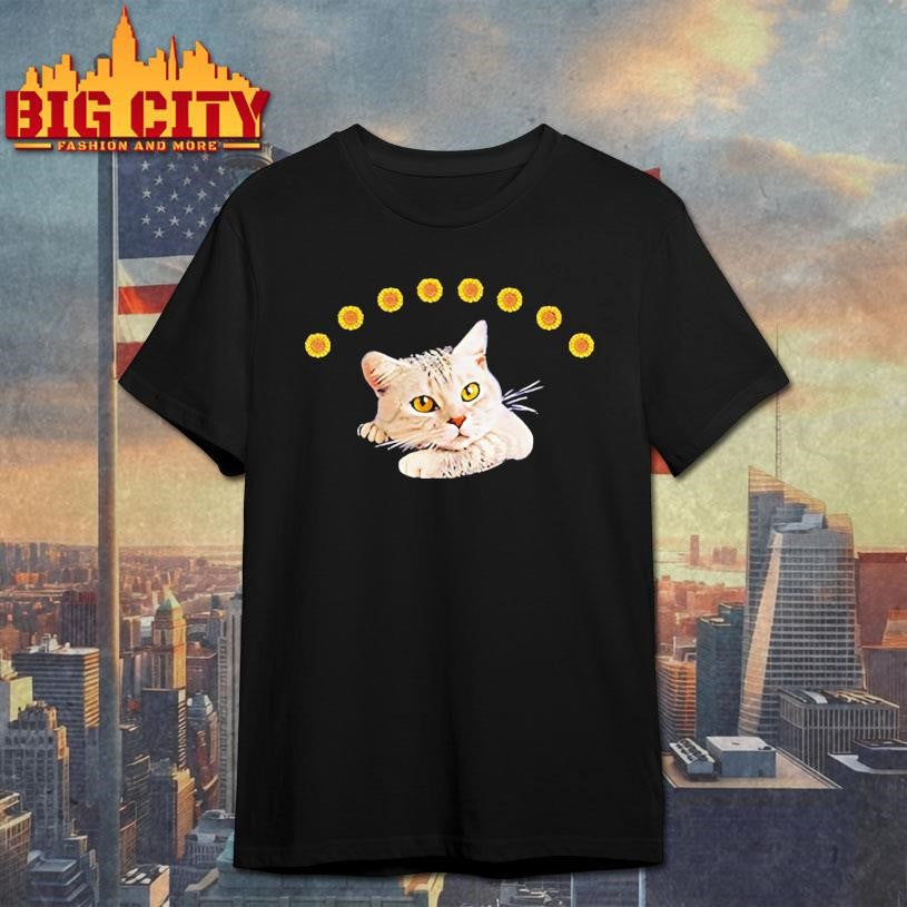 Sunflower Cat Meme Shirt