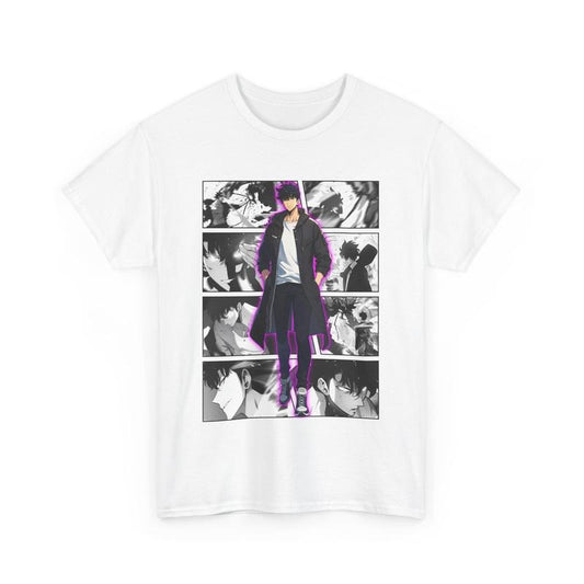 Sung Jin Woo T shirt , Anime Over - Sized Vintage Washed Shirt , Solo Leveling Shirt , Igris , Anime Gym Shirt , Pump...