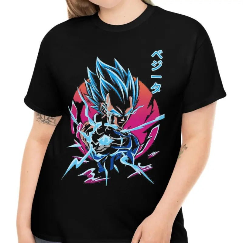 Super Saiyan Vegita Manga Anime T-Shirt, Anime Gift For Fan Sweatshirt, Hoodie, Comfort Colors - clothing by WearSparks.com
