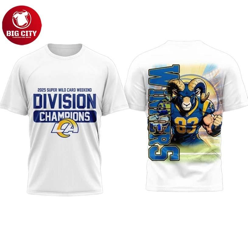 Super Wild Card Weekend Division Champions 2026 Two Sided Shirt