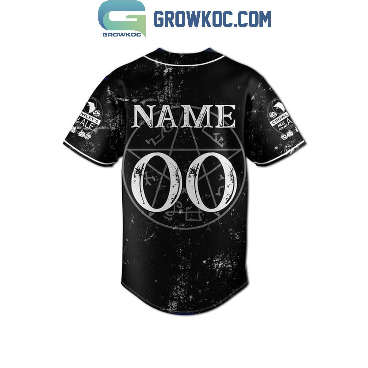 Supernatural Crowley’s Crossroads Inn Personalized Baseball Jersey