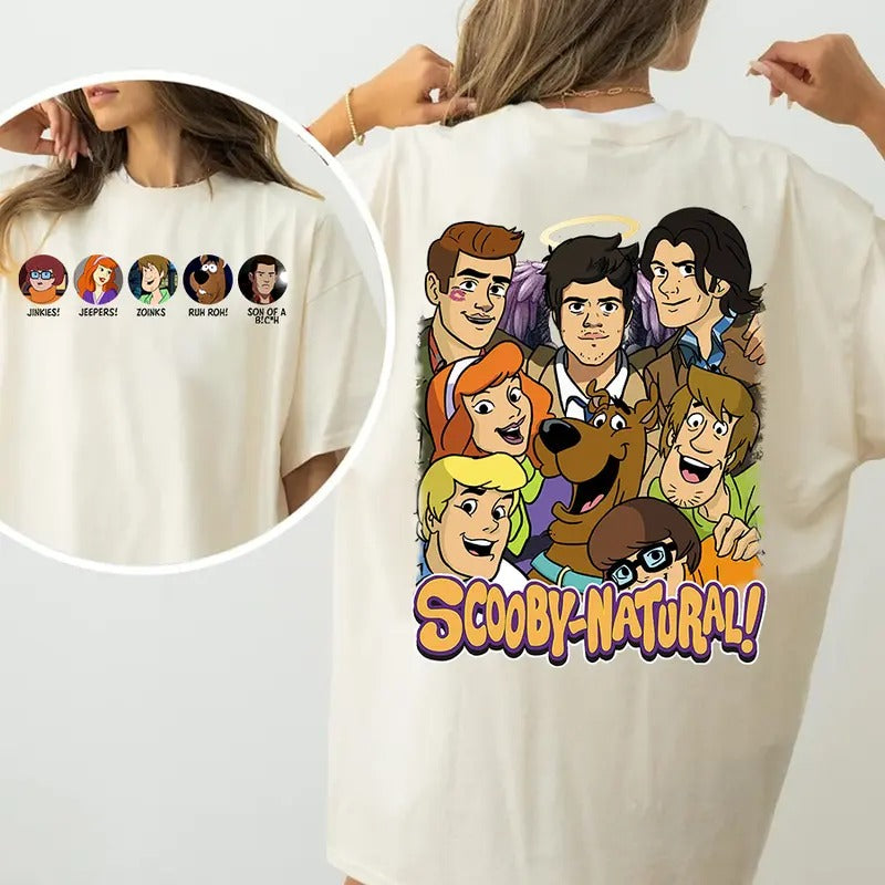 Supernatural T Shirt, Scoobynatural T Shirt, Gift For Woman and Man Unisex T-Shirt Sweatshirt Hoodie | WearSparks.com