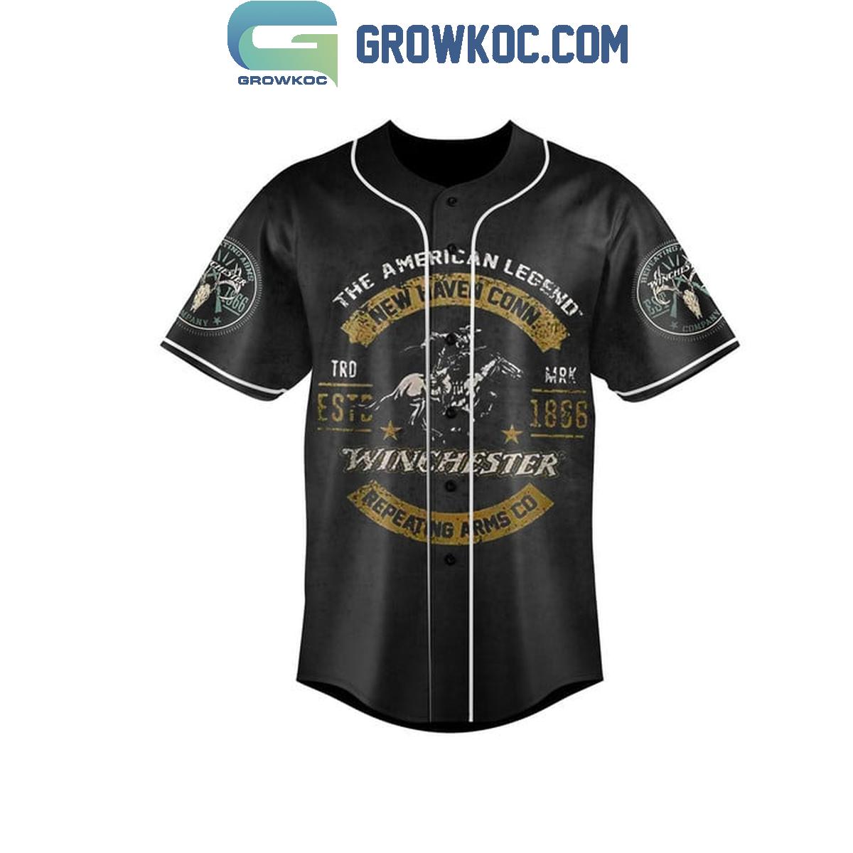 Supernatural The American Legend Winchester Personalized Baseball Jersey