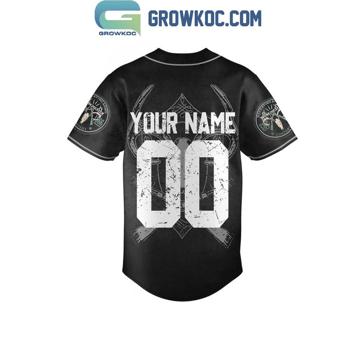 Supernatural The American Legend Winchester Personalized Baseball Jersey