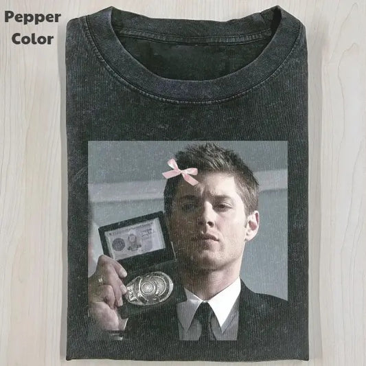 Supernatural Vintage Graphic Tee, Spy T-Shirt, TV Series Tee, Unisex Meme Cringe Funny Shirt, Menswear Womenswear...
