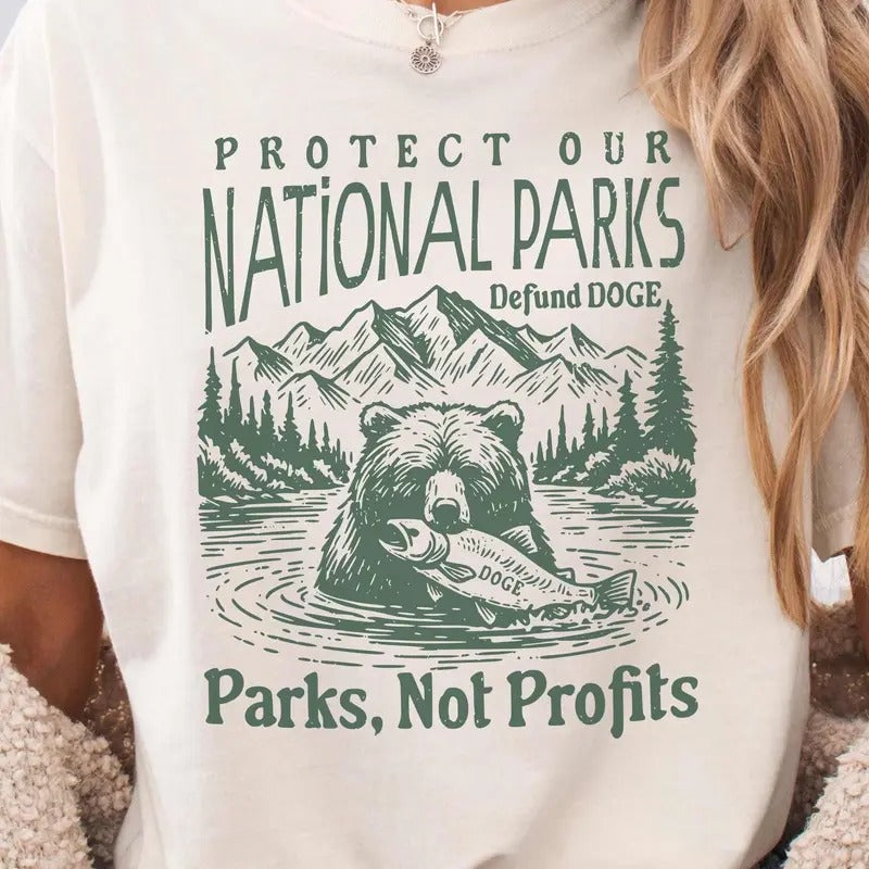 Support National Parks Shirt, Subtle Anti Trump Shirt, Anti Elon Musk, Yosemite Joshua Park Tee Hoodie, Sweatshirt