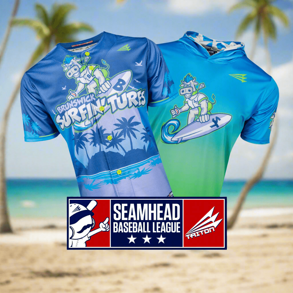 Surfin' Turfs Seamhead Baseball League Jersey (Away) *CUSTOM*