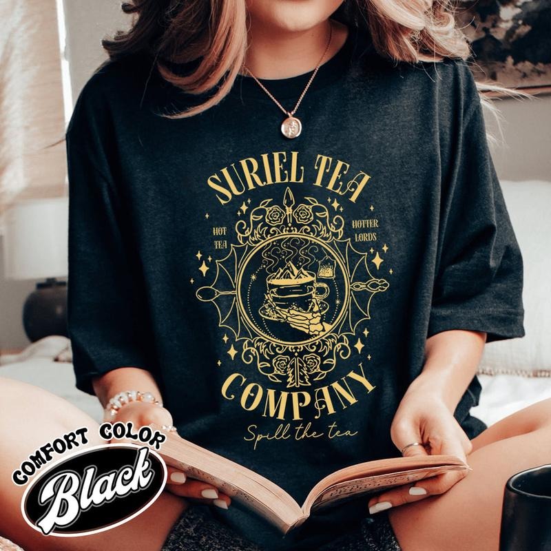 Suriel Tea Co Comfort Colors Shirt Suriel Tea Co Tshirt Suriel Tea Co Shirt Acotar Shirt Suriel Tea Co Suriel Tea Co...