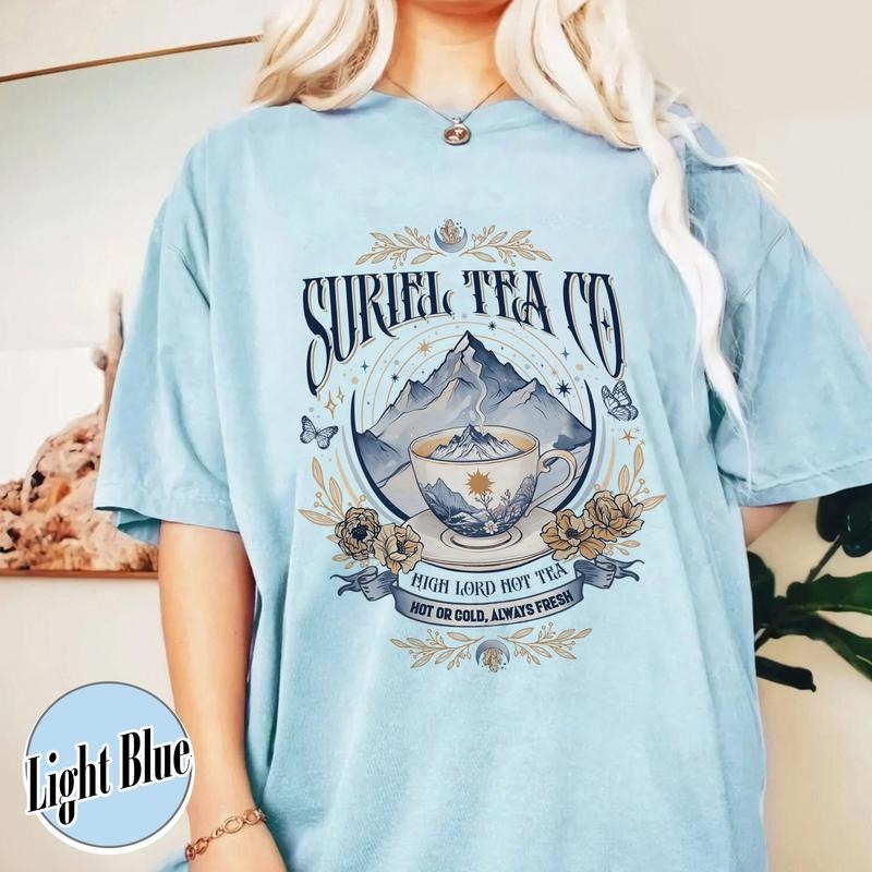 Suriel Tea Co, Suriel Tea Co T Shirt, ACOTAR Shirt, Read Books Stay Weird, Things for Book Lovers, Bookish Gifts for...