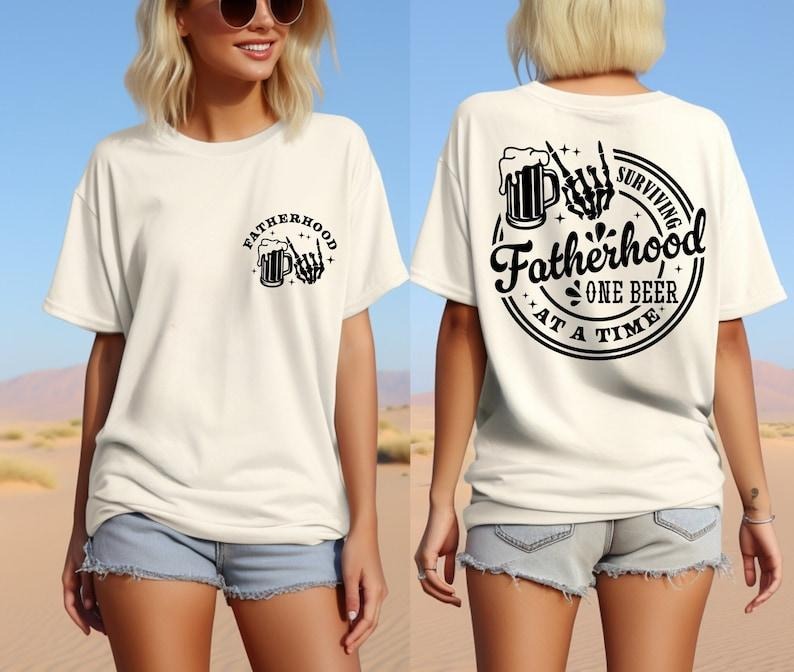 Surviving Fatherhood Shirts, Dad Shirts, Father's Day Gift, Funny Dad Shirts, Papa Shirts,Best Dad Ever Shirts,Gift From...