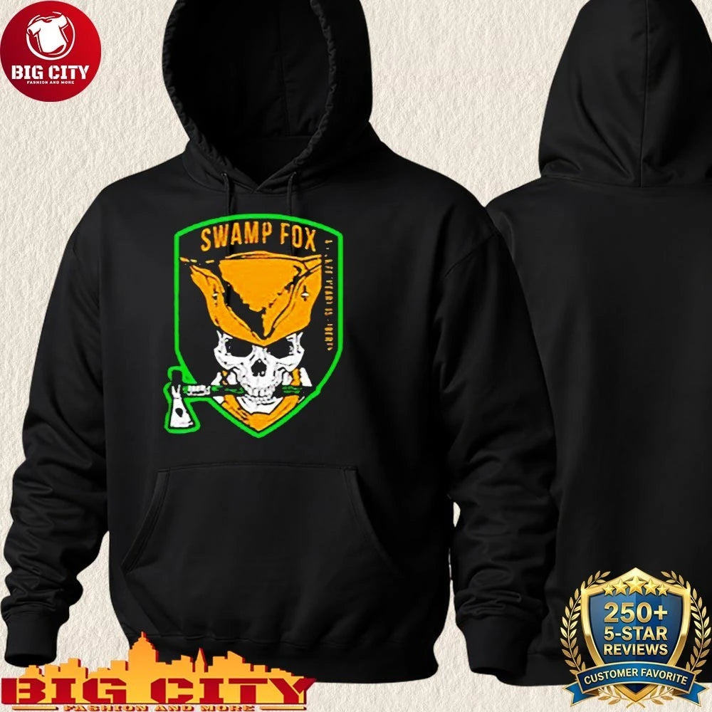 Swamp Fox Patch My Sweetheart Is Liberty Skull shirt
