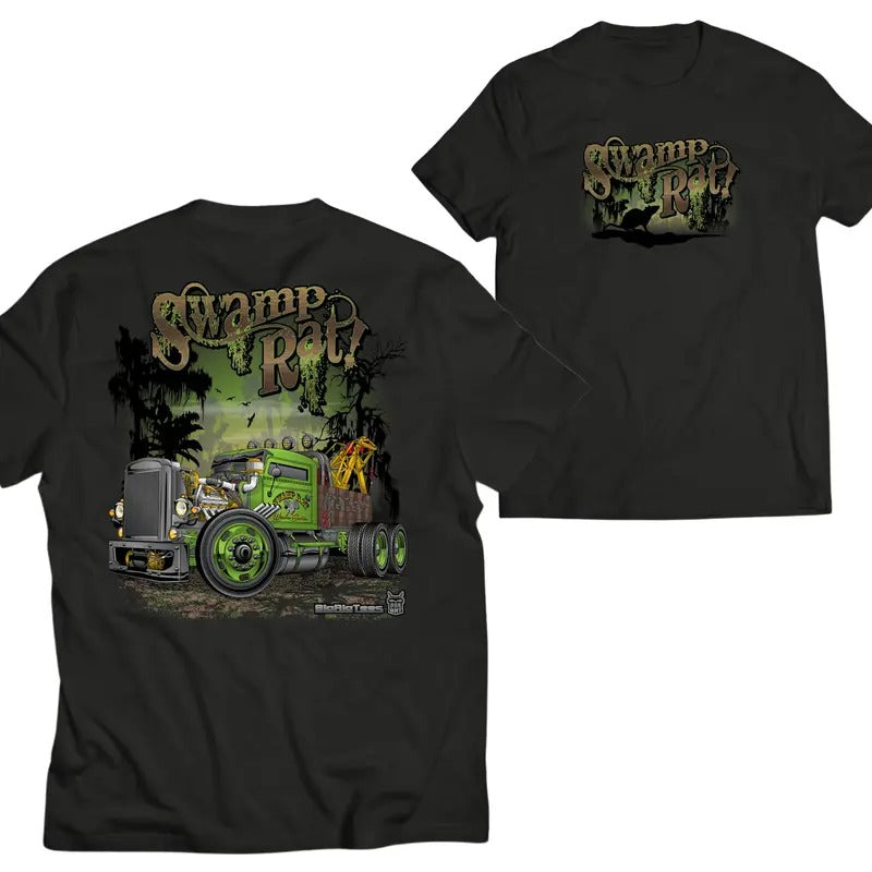 Swamp Rat (Youth) T-shirt, Graphic Tractor Tees, Truck shirts, Shirts For Men, Car Merch, Menswear Hoodie, Sweatshirt