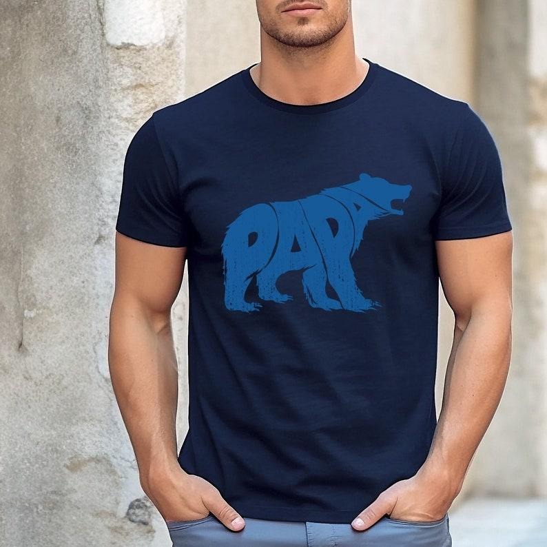 Funny Fathers Day Shirt/T-shirt/Hoodie/Sweater Gift For Dad, Happy Fathers Day Gift Ideas, Retro Papa Bear Shirt For...