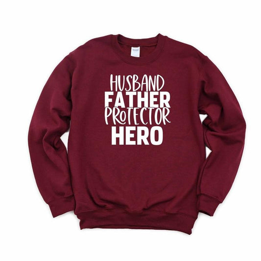 Protector Hero Sweatshirt//T shirt/Hoodie/Sweater I Mean Father Sweatshirt Father And Son Sweatshirt Proud Black Dad Dad...