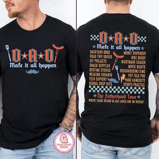 Dada Shirt/T-shirt/Hoodie/Sweater,the fatherhood tour Shirt/T-shirt/Hoodie/Sweater,dad sublimation,best dad ever,some...