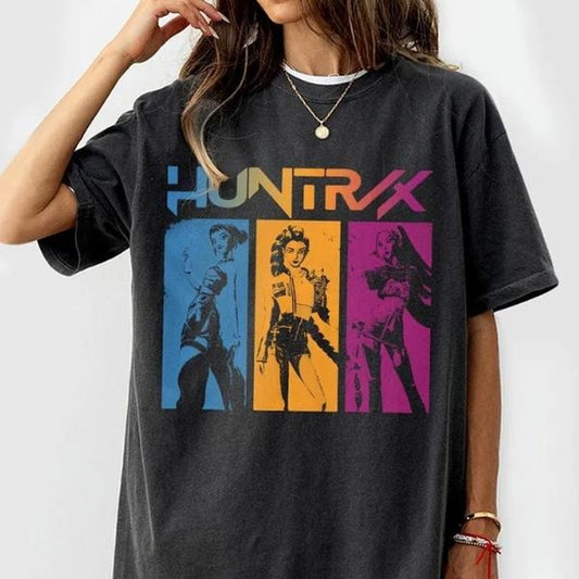 Huntrix Kpop Demo Movie Vintage Shirt/ Sweatshirt, Gift For Fan Hoodie | WearSparks.com