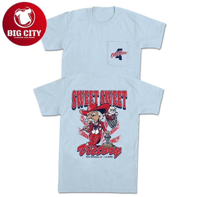 Sweet Sweet Victory 2026 Two Sided Shirt