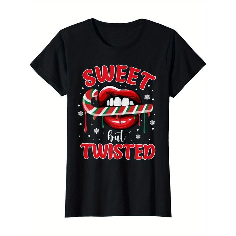 Sweet and twisted funny Christmas candy cane xmas holiday premium mens t shirt made in usa Hoodie, Sweatshirt