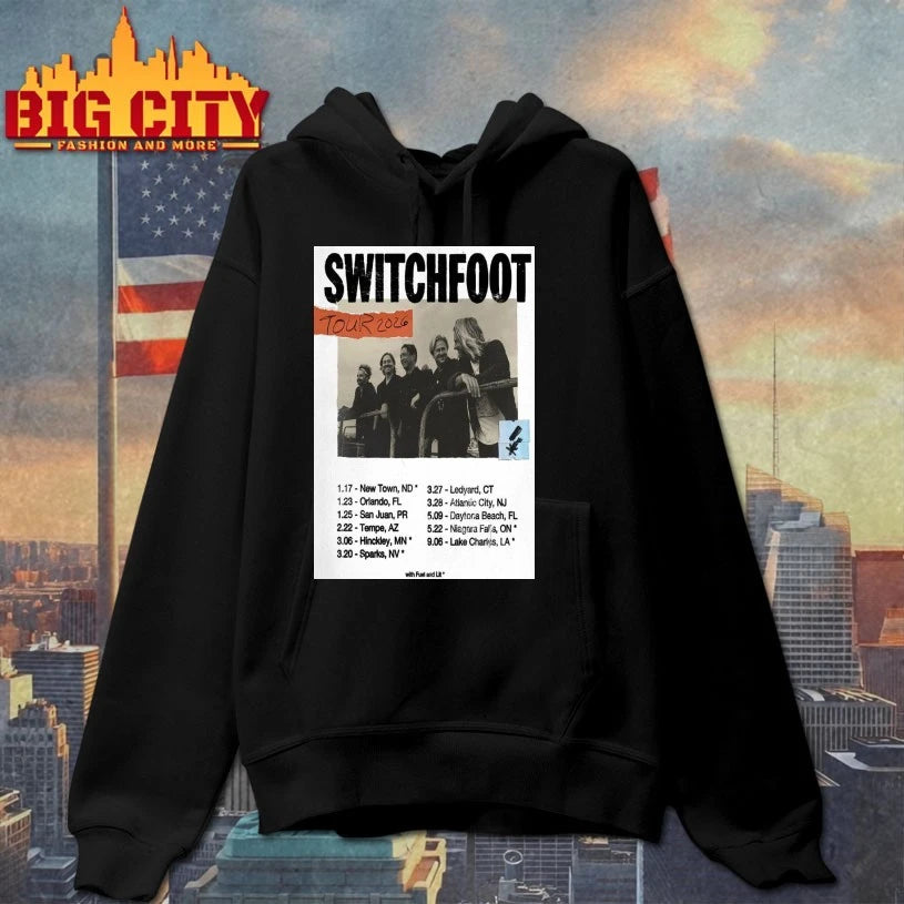 Switchfoot Tour Dates 2026 Poster shirt