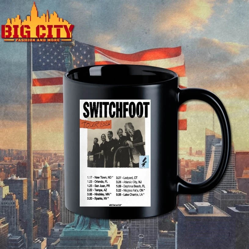 Switchfoot Tour Dates 2026 Poster shirt