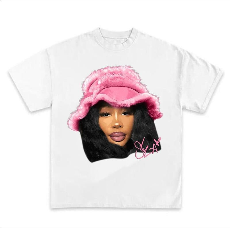 Sza PinkTee Unisex Novelty Prints Top Tshirt Hoodie, Sweatshirt | WearSparks.com