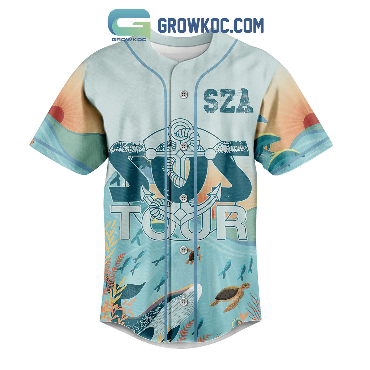 Sza Sos Tour All The Phony Shit Aside I Just Want What’s Mine Baseball Jersey