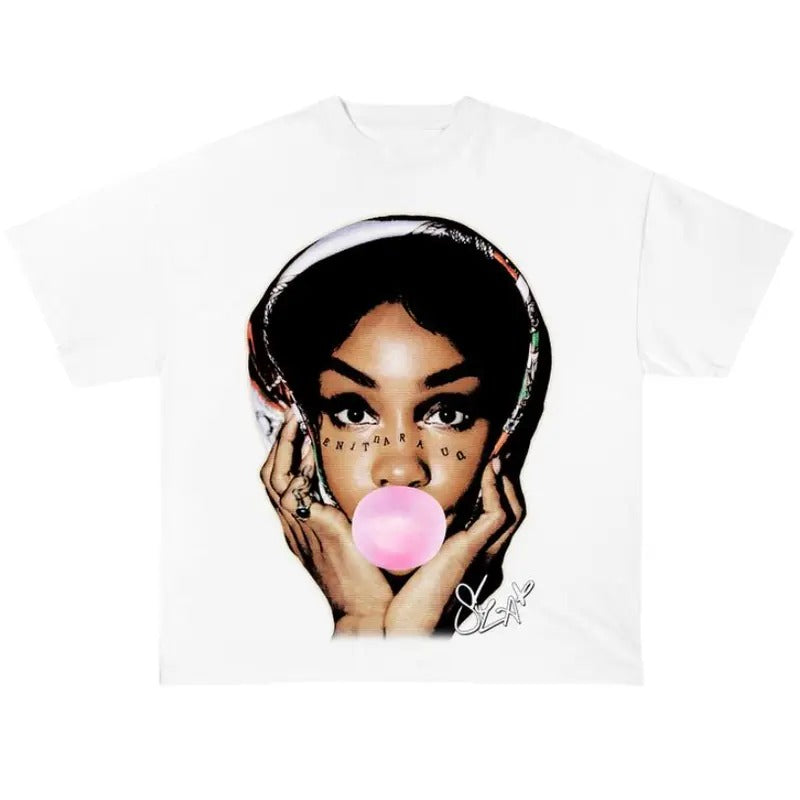 Sza shirt, SZA Bubble Gum Shirt Graphic Tee Cotton Fabric Hoodie, Sweatshirt | WearSparks.com