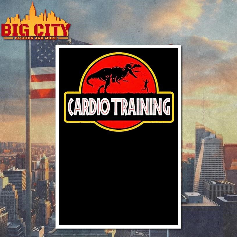 T Rex Cardio Training Funny Shirt