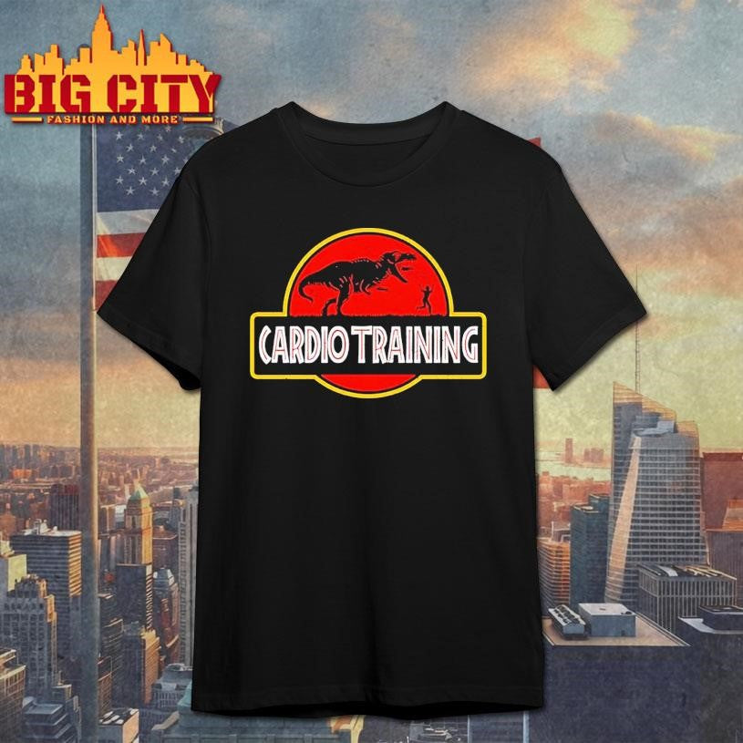 T Rex Cardio Training Funny Shirt