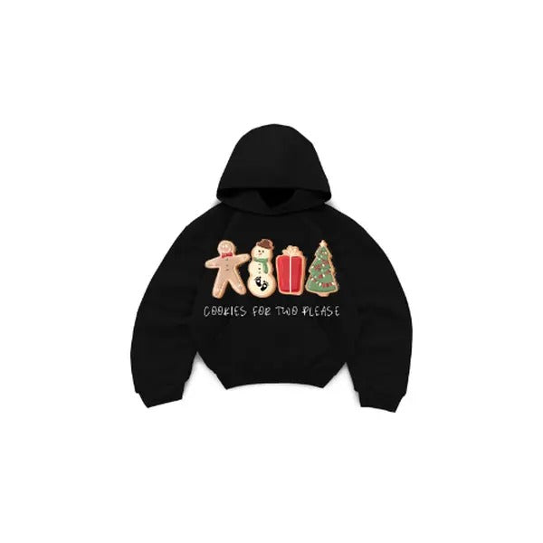 Christmas Cookies for Two Please Hoodie/Sweatshirt/T-Shirt - Unisex Style 100% Cotton - For Men, For Women | WearSparks.com