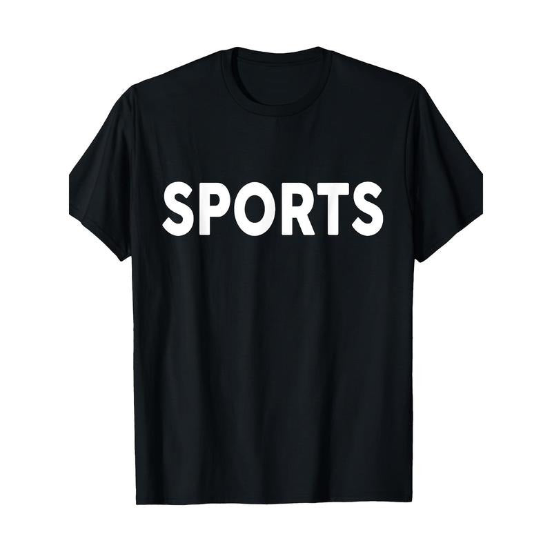T-shirt with "Sport" printed on it -100% cotton Made in USA Hoodie, Sweatshirt | WearSparks.com