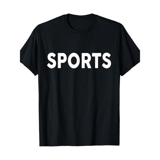T-shirt with "Sport" printed on it -100% cotton Made in USA Hoodie, Sweatshirt | WearSparks.com