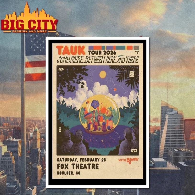 TAUK Feb 28 2025 Fox Theatre Boulder CO Poster shirt
