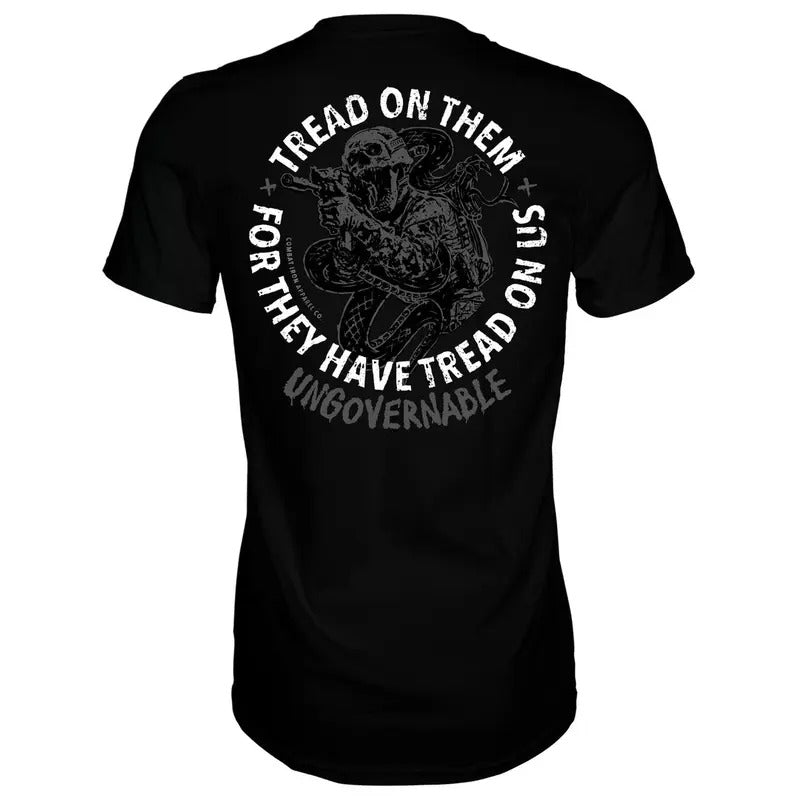 TREAD ON THEM SKULL | UNGOVERNABLE MEN'S T-SHIRT Hoodie, Sweatshirt | WearSparks.com