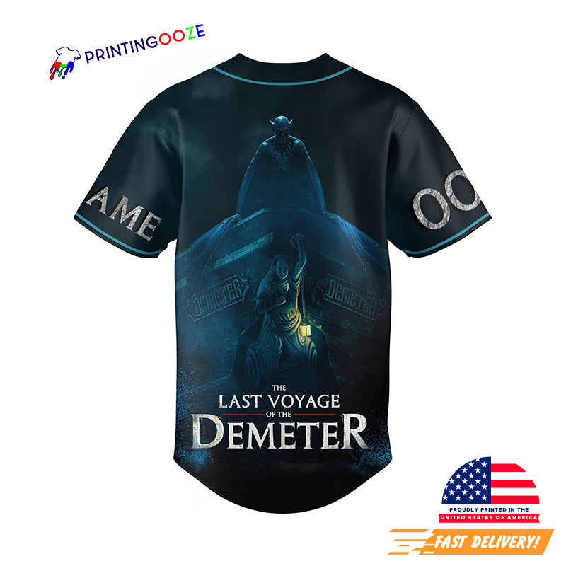 Personalized The Last Voyage Of The Demeter Baseball Jersey